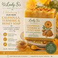 Calendula, turmeric and honey
